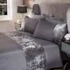 Sienna Single, 100 Percent Polyester, Silver Grey, Single DCVSI61