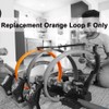 Hot Wheels Replacement Loop, FTB65 Corkscrew Crash Track Set, Orange,