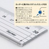 Raymay Fujii ACJ2005 Ruler Cutting Ruler, 11.8 inches (30 cm)