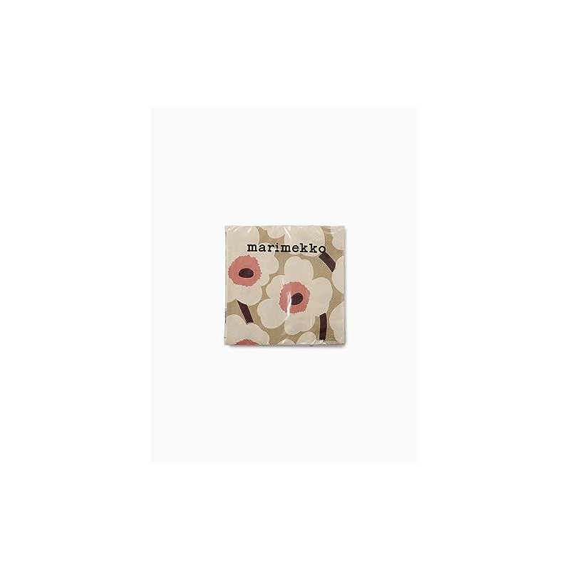 [marimekko] Unikko Women's Lunch Napkin 33X33 52_1_5273552660 F, Beige x