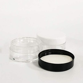 2 cream containers, lotion containers, portioning cosmetic containers, transparent containers, cream cases, lotion containers / 크림 용기 2개 로션용기 소분 화장품통 투명용기 크림케이스 로션용기