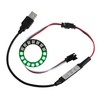 Sparkleiot WS2812B RGB LED Ring 5050 Programmable with Controller -