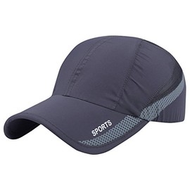AIEOE Breathable Snapback Cap Quick-Drying Cap Thin and Soft Sports Caps Outdoor Sun Cap for Hiking, Mountaineering, Jogging, Cycling etc