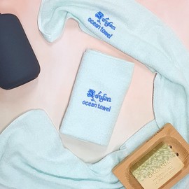 Ocean Towel Blue Soft Body, 1 piece / 오션타올 블루소프트바디, 1장
