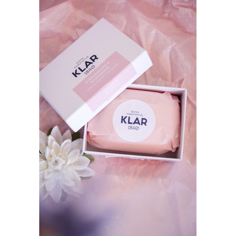 Klar's Exclusive Soap Lime Blossom & Rhubarb 135 g