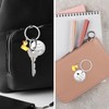 Smilelife Inspirational Keychain Funny Ducking Key Chain Lucky Duck Charms