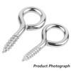 Ctyjia Pack of 20 Screw Hooks, 35 mm (1.38 Inches)