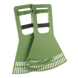 TheXceptional Pick-Up Claws | Ergonomic Leaf Scoops for Leaves, Twigs, Debris to Relieve Pain Bending Down | Set of Garden Grabber Hand Rake for Seniors | Made in USA by Vertex Products | Model EX720