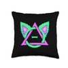 Quadrobics Therian ears and paws Therianthropy Quads Throw Pillow