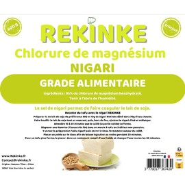 Nigari Magnesium Chloride Food Grade 400g REKINKE