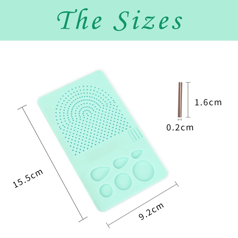 WLICCHS Paper Quilling Kits Quilling Tool Quil Board with Pins