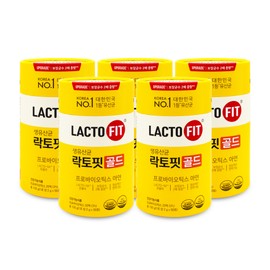Lactopit Live Lactobacillus Gold Renewal Probiotics Zinc 2g x 50 sachets, 5 packs / 락토핏 생유산균 골드 리뉴얼 프로바이오틱스 아연 2g x 50포 5통