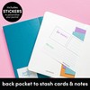 PAPERAGE Lined Journal Notebooks, 3 Pack, (Yellow, Blush & Turquoise),