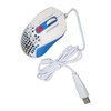 Wired Mouse Ergonomic RGB Backlit Adjustable DPI Programmable Keys 4.9ft