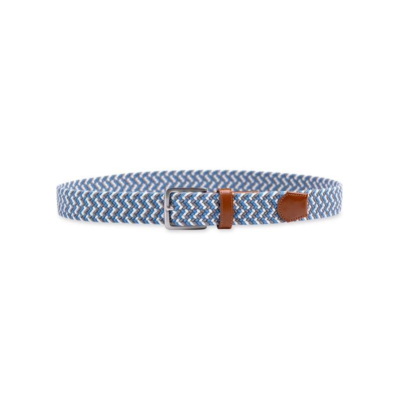 Dockers Men's Casual Everyday Braided Fabric Fully Adjustable Web Belt,