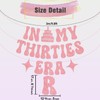 In My Thirties Era Glitter Banner for Her Him 30th
