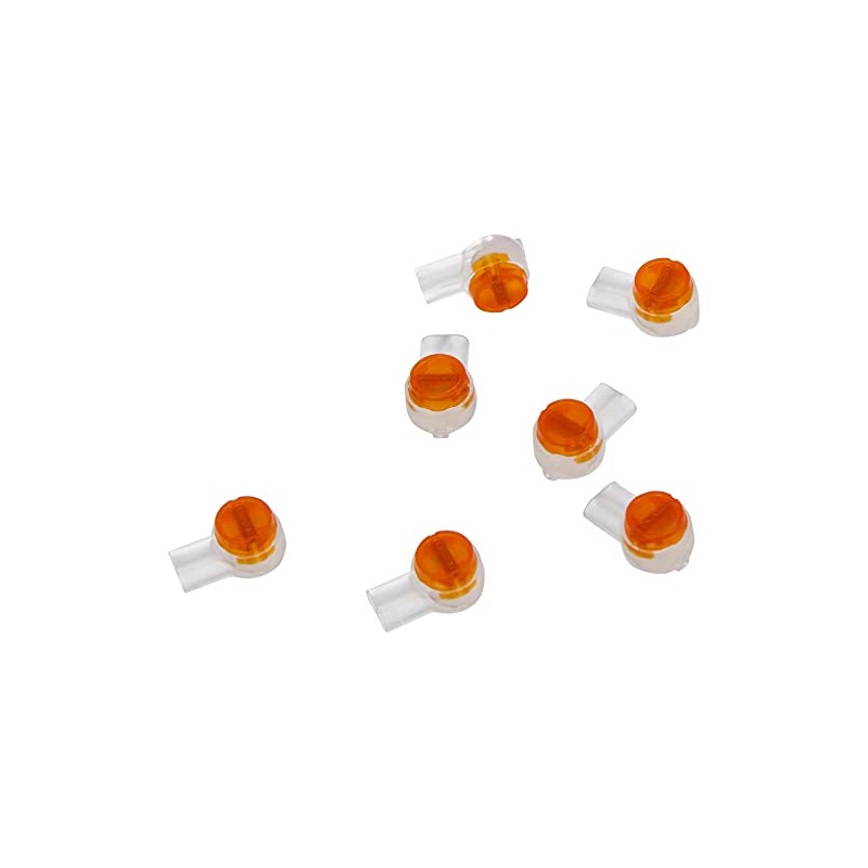 Corning UY2 Cable Connectors Compatible with GARDENA/BOSCH/HUSQVARNA/WORX/HONDA/ROBOMOW/iMow, Pack of 100