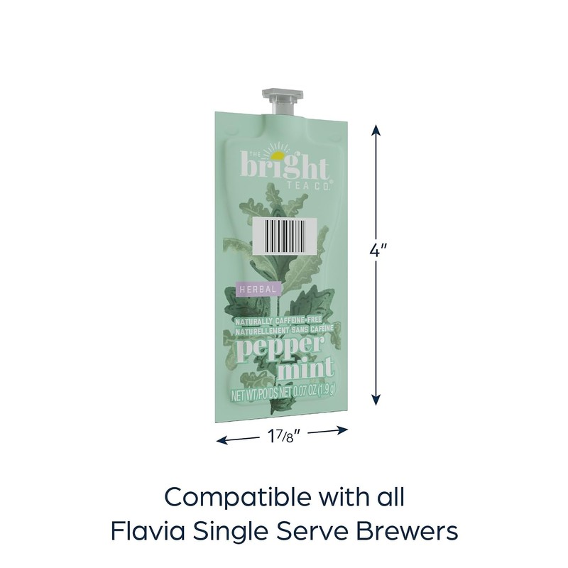 The Bright Tea Co. Peppermint Herbal 20 Pack