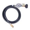 GasSaf 5FT Propane Regulator with Hose, Griddles Regulator and Gauge