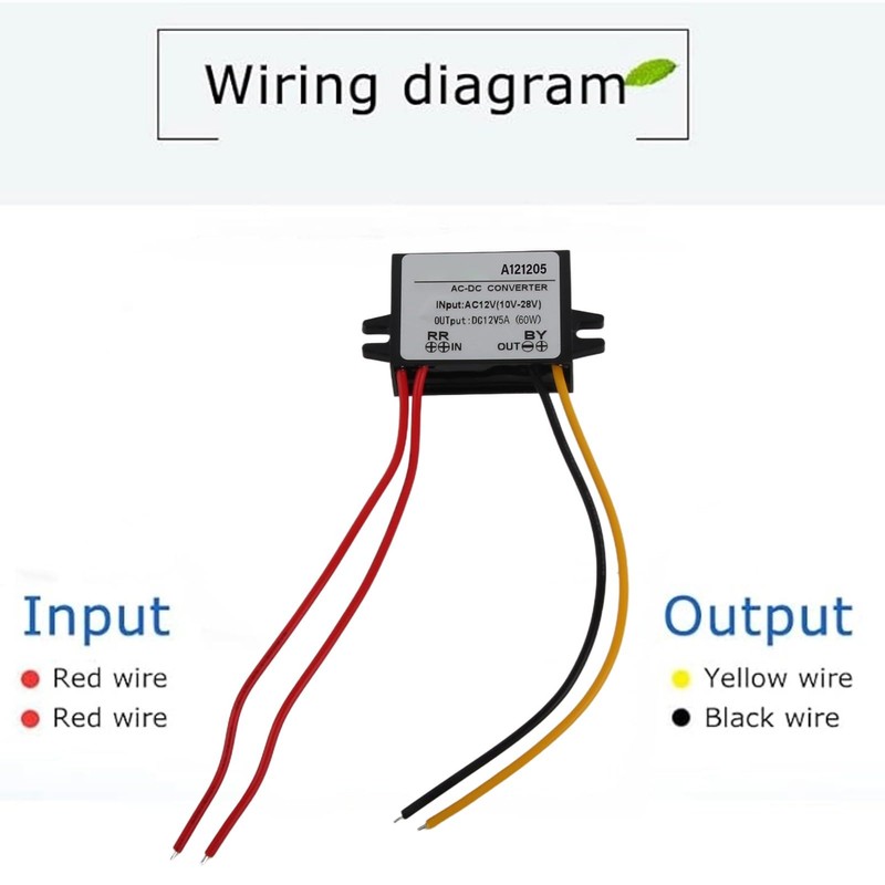Step Down Converter Power Converter Module Waterproof Volt Converter AC