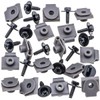 Rexka 15 Sets Fender Liner Bumper Cover Splash Shield Screw