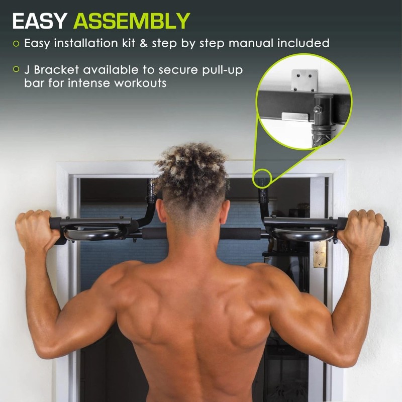 ProsourceFit Foldable Pull Up Bar/Doorway Trainer for Multi Use Fitness
