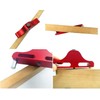Uadme Centre Finder Line Scriber, Resistant Aluminum Alloy Scribing Marking