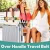 Luggage Straps, 2 Pcs Luggage Straps for Suitcases Strap Suitcase