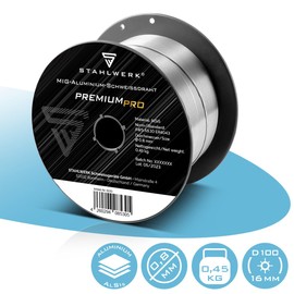 MIG MAG Aluminium Welding Wire ER4043 Si5 (ALSI-5) Diameter 0.8 mm 0.45 kg Roll