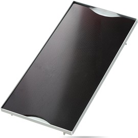 Griddle for Weber Gas Grill Stove Top Glass Cooking Pan for Charbroil Nexgrill Napoleon Flat Plate Adjustable Insert Stovetop Skillet Charcoal Electric Grills Replacement Outdoor Camp Camping Part