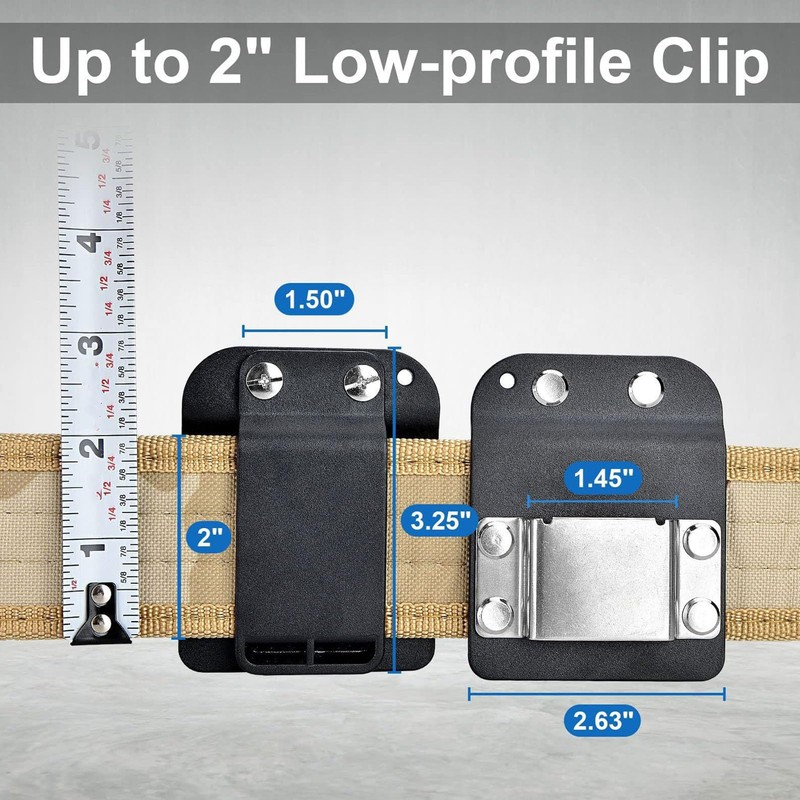 Drill Holder Belt Clip Tool Belt Clip Stainless Steel Clip