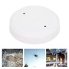 Wired Glass Break Detector Round Door Window Breakin Sensor Tamper