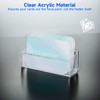 Acrylic Magnetic Business Card Holder, Wall Mount Name Card Holder,