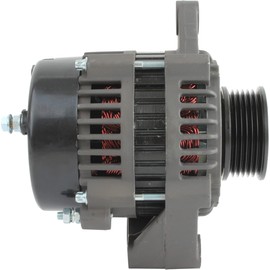DB Electrical 400-12160 Hyster Fork Lift Truck Alternator Compatible With/Replacement For Hyster Fork Lift Truck 19020615 240-6311 6-Groove Pulley 20112 20820 20822 D19020606 113694 RA097007C 19020606