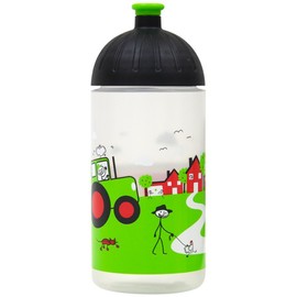 Isybe non-toxic, dishwasher safe and leak-proof drinking bottle.