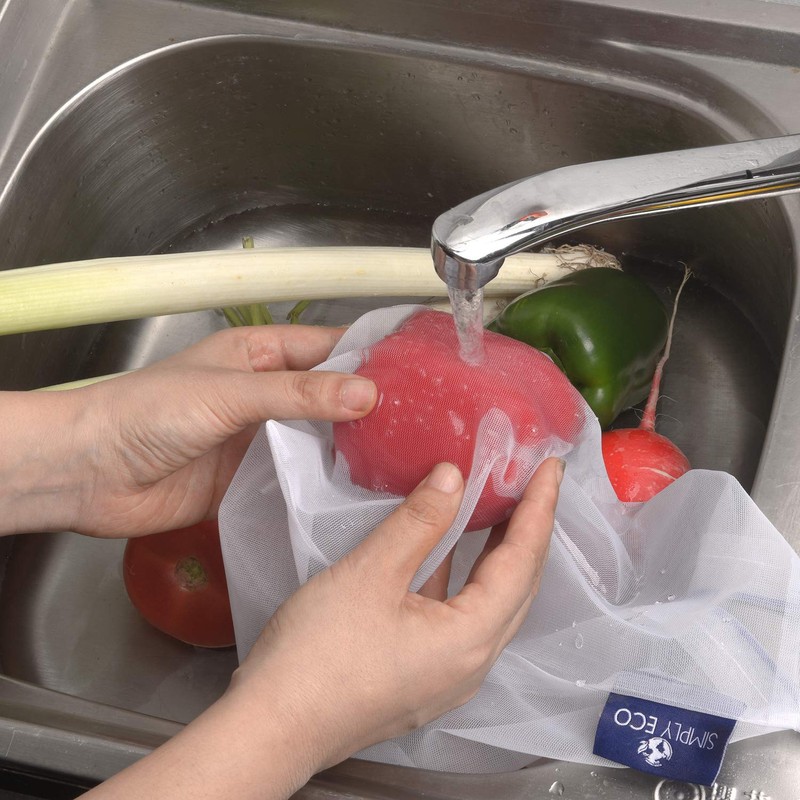 Simply Eco Reusable Bags - Zero Waste & Color-Coded Mesh