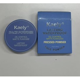 Kaely Pressed Face Powder Compact, Oil Control Flawless Makeup Setting Powder, Perfection Matte Compact Powder Foundation, polvo compacto de maquillaje (04 Nude Translucent, 0.35 Ounce (Pack of 1))