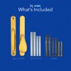 XFORT Uros Polished Brass Offset UPVC Door Handle, (PZ 62/92mm,