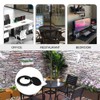 2 Set 2 Inch Patio Table Umbrella Hole Ring and