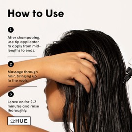 dpHUE Glossy Glaze, Light-Medium Brown - 4 fl oz - In-Shower Conditioning Glaze for Luminous Shine & Sheer Color - Paraben, SLS & SLES Sulfate Free - Leaping Bunny Certified