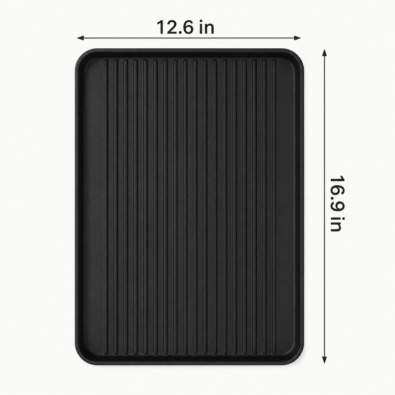 Waterproof Silicone Under Sink Mat – Kitchen & Bathroom Cabinet