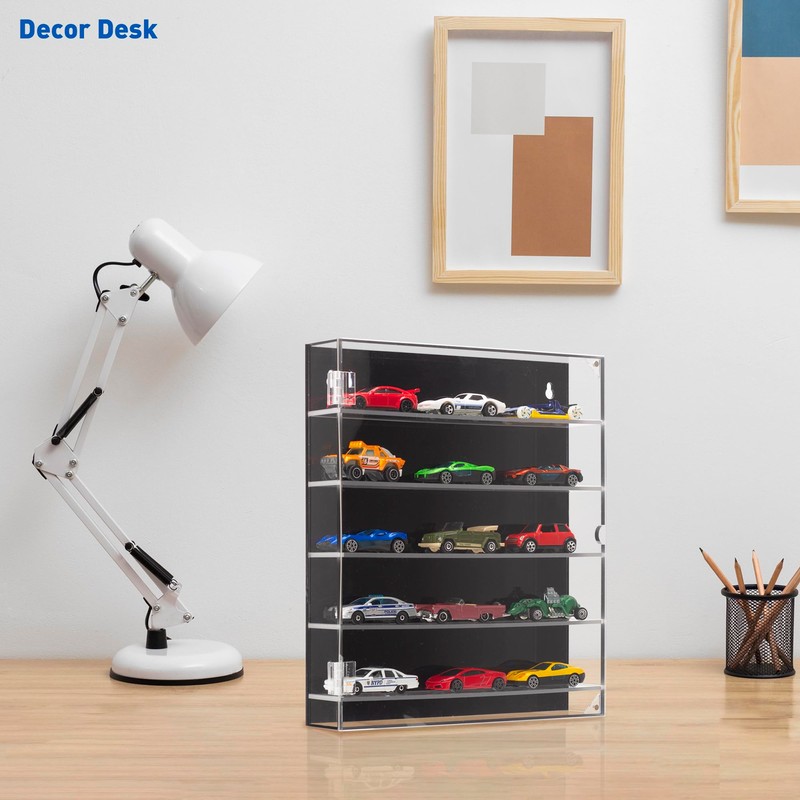 KISLANE 5-Tier Acrylic Toy Car Storage, Toy Cars & Matchbox