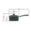 Yoshikawa YJ1249 Sheath Cooking Single Handle Pot, 6.3 inches (16