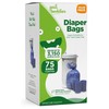 Pail Buddies Disposable Diaper Pail Refills Compatible with Ubbi Diaper