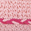 Lipodo Kamia Girls' Summer Hat with Flower Appliqué for Children
