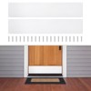 GLOKUUCA 2 Pcs Door Kick Plates - 10 x 34
