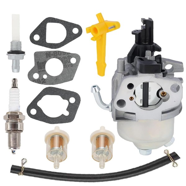 Kurihina Compatible with 196CC Carburetor with Fuel line Spark Plug