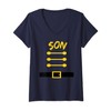 Womens Nutcracker Costume Uniform Matching Toy Soldier - Son V-Neck