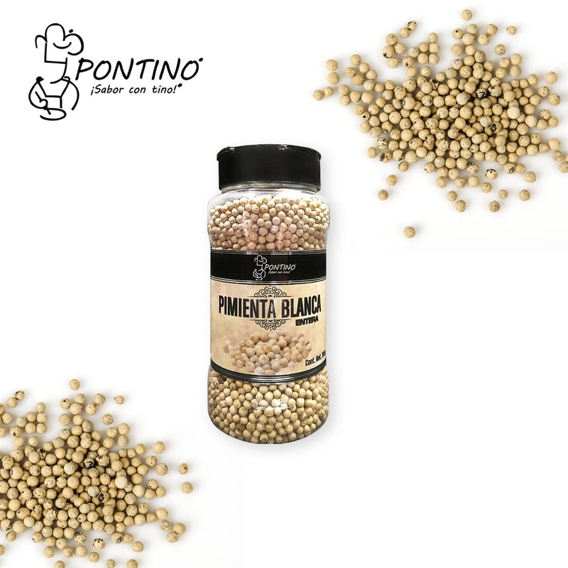 Pontino Pimienta blanca entera, 305 g