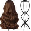 YUNYU Adjustable Wig Stand 50cm Tall Plastic Display Head for